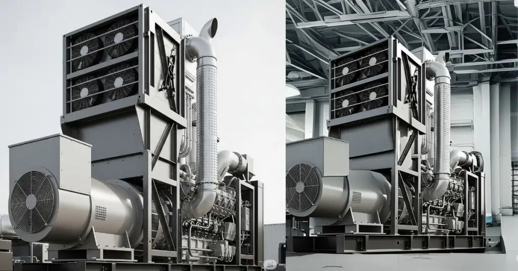 Diesel Generator Exhaust Stack